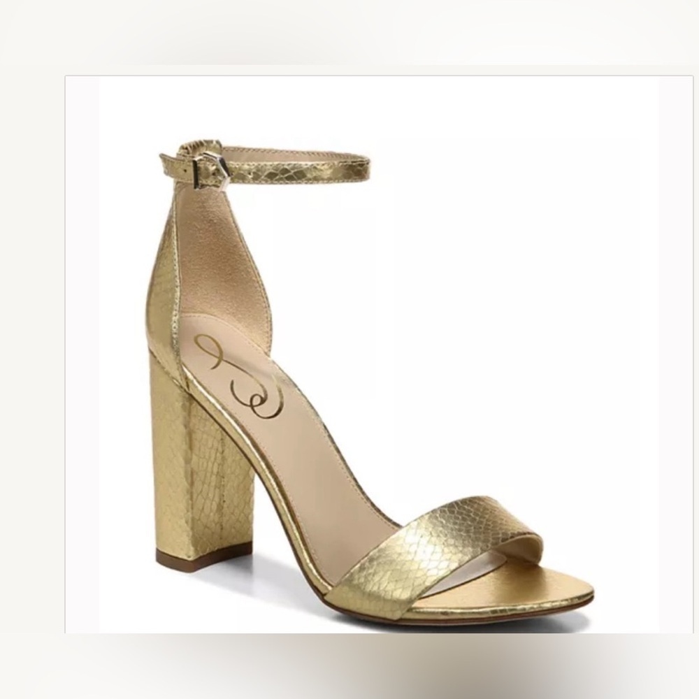 Sam Edelman Yaro, Gold Boa Print